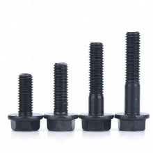 M18*100 Black Oxide Grade 10.9 Hexagon Flange Bolt DIN6921